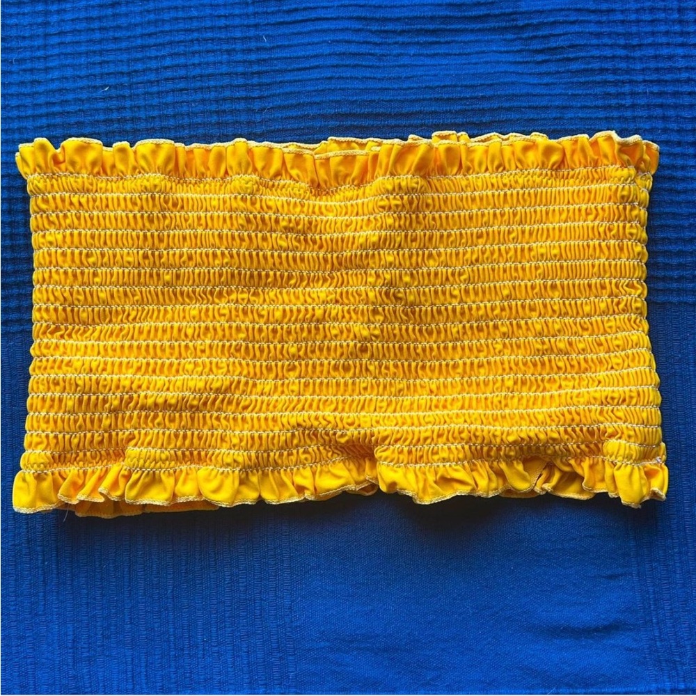 🌟GATHERED TUBE TOP!🌟